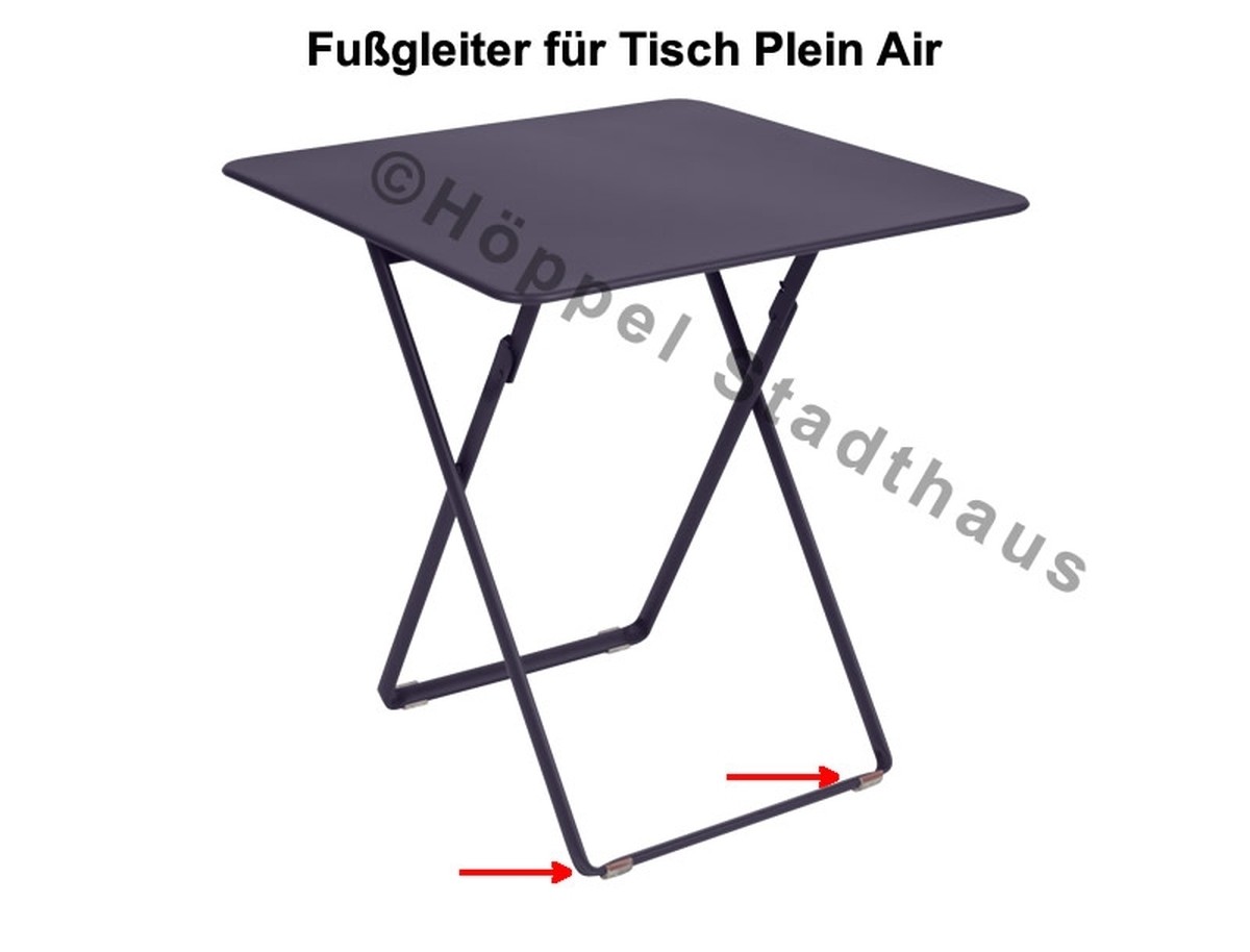 Fermob Fußgleiter für den Tisch Plein Air