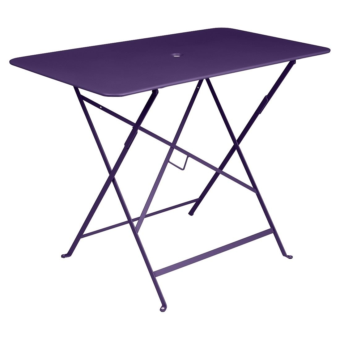 Fermob Klapptisch Bistro, 97 x 57 cm - Aubergine