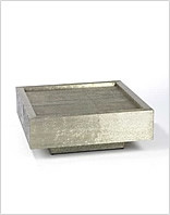 Lambert Couchtisch Tresor - Silber