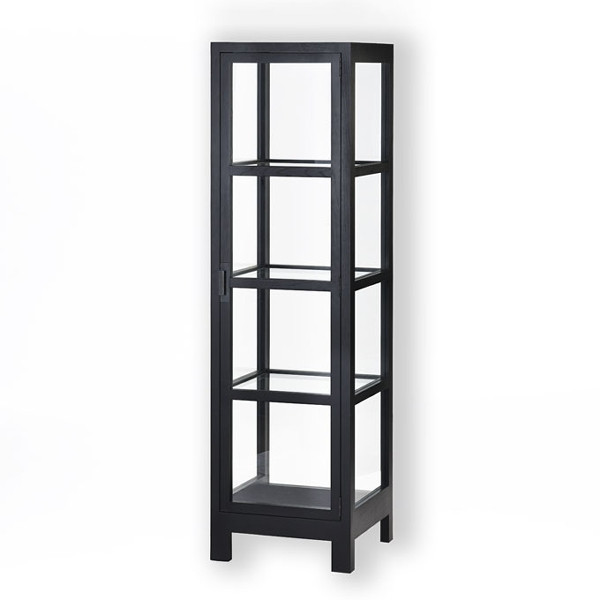 Lambert Glasvitrine Vista - Eiche schwarz