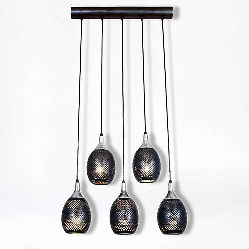 Lambert Hängelampe Fadi - 5 Schirme