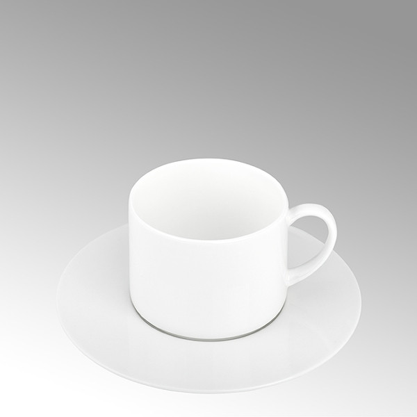 Lambert Teetasse / Kaffeetasse, Porzellan Serene - Weiß