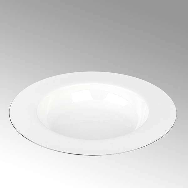 Lambert Pastateller, Porzellan Serene - Platinrand