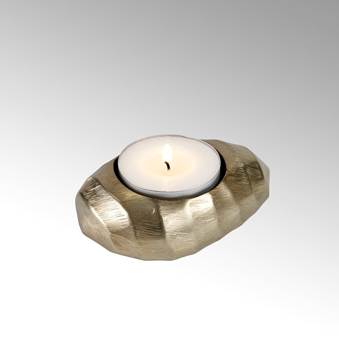 Lambert Teelichthalter Emilio, gold, groß