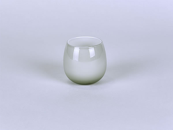 Lambert kleine Vase / Windlicht Pisano - Platin