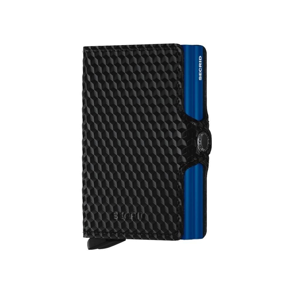 Secrid Twinwallet Cubic - Black-Blue