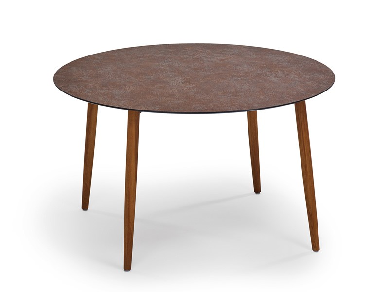 Weishäupl Tisch Slope, Teak, Ø 120 cm