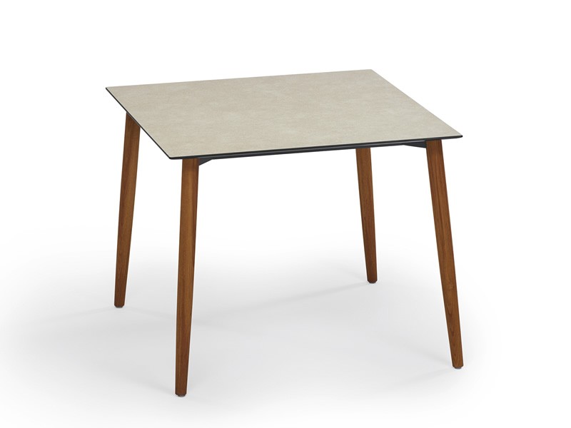 Weishäupl Tsch Slope, Teak, 90 x 90 cm