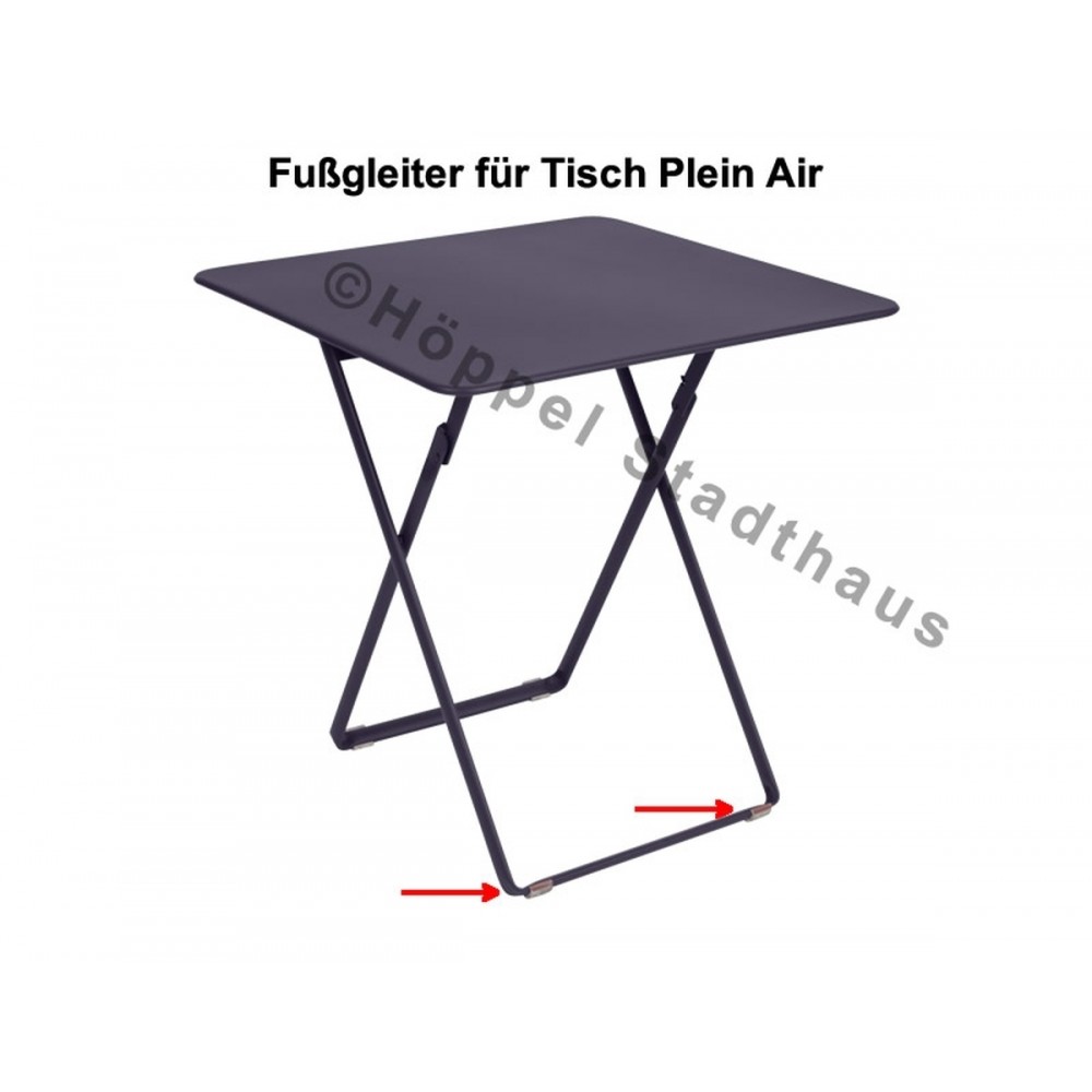 Fermob Fußgleiter für den Tisch Plein Air