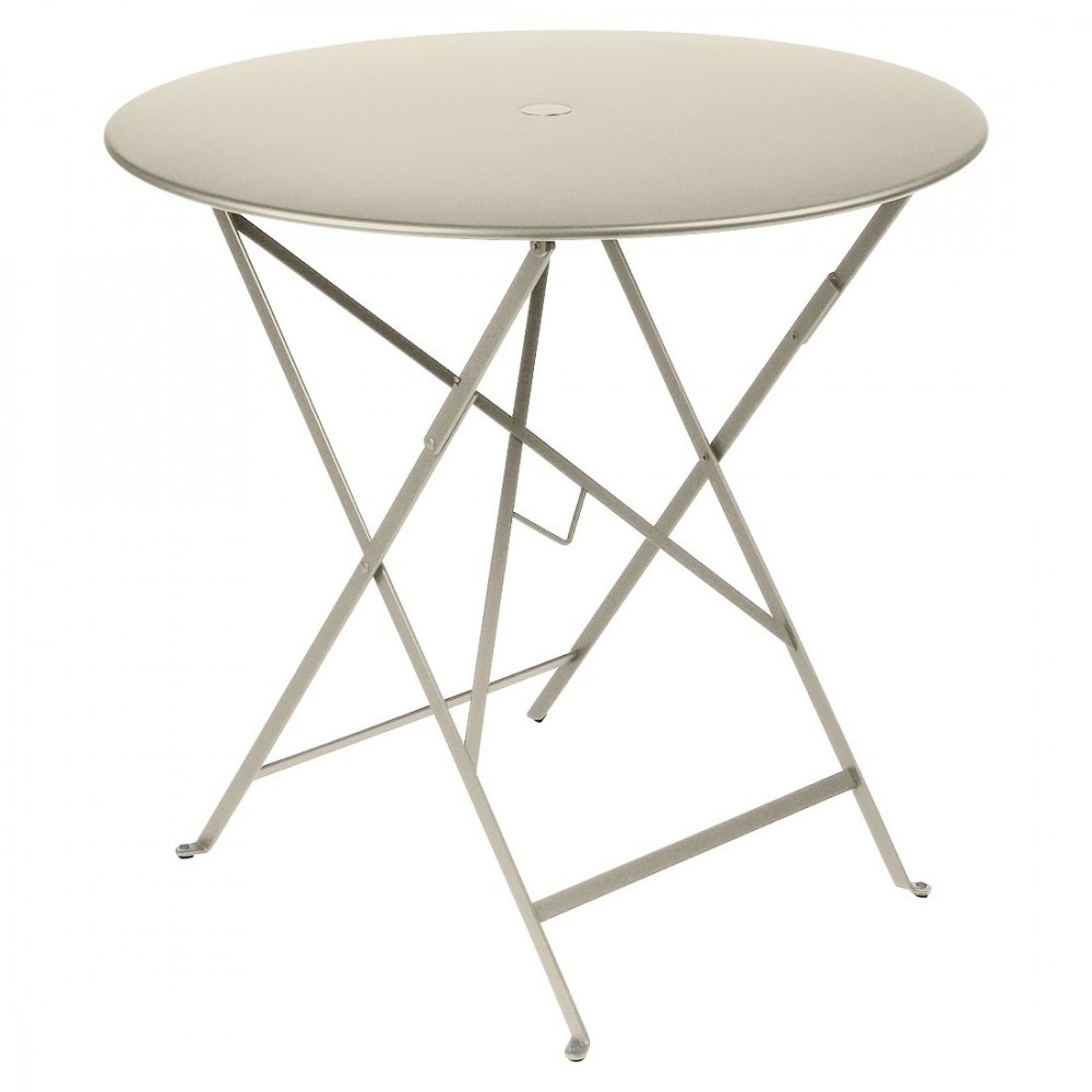 Fermob Klapptisch Bistro, Ø 77 cm - Leinen