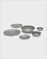 Lambert Geschirr Kaori Bestseller - Farbe Weiss/Schwarz