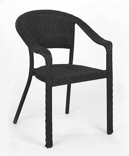 Lambert Armlehnstuhl Savona, Sunlux - Schwarz