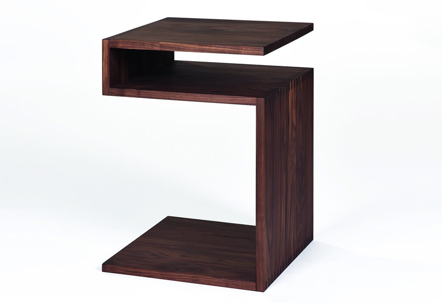 Lambert Beistelltisch Deposito, Walnuss