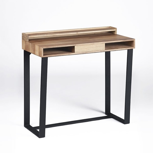 Lambert Laptoptisch / Schminktisch Harvey, Eiche furniert, gekälkt