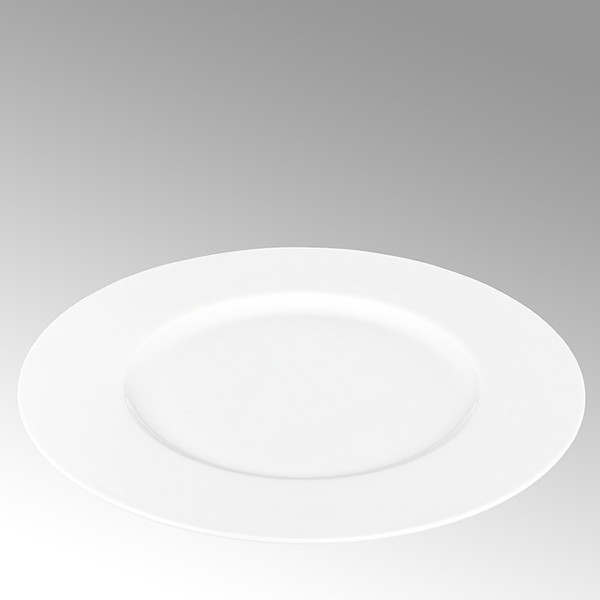 Lambert Speiseteller, Porzellan Serene - Weiß