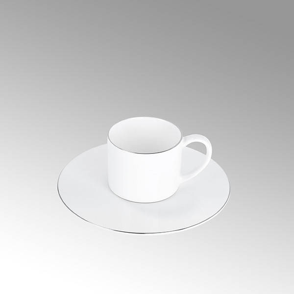 Lambert Espressotasse, Porzellan Serene - Platinumrand