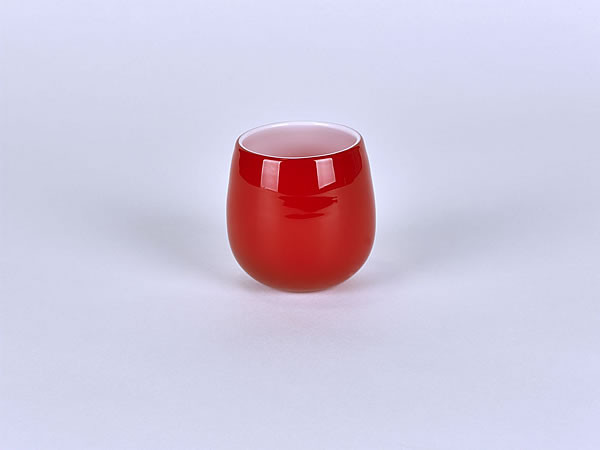 Lambert kleine Vase / Windlicht Pisano - Rot