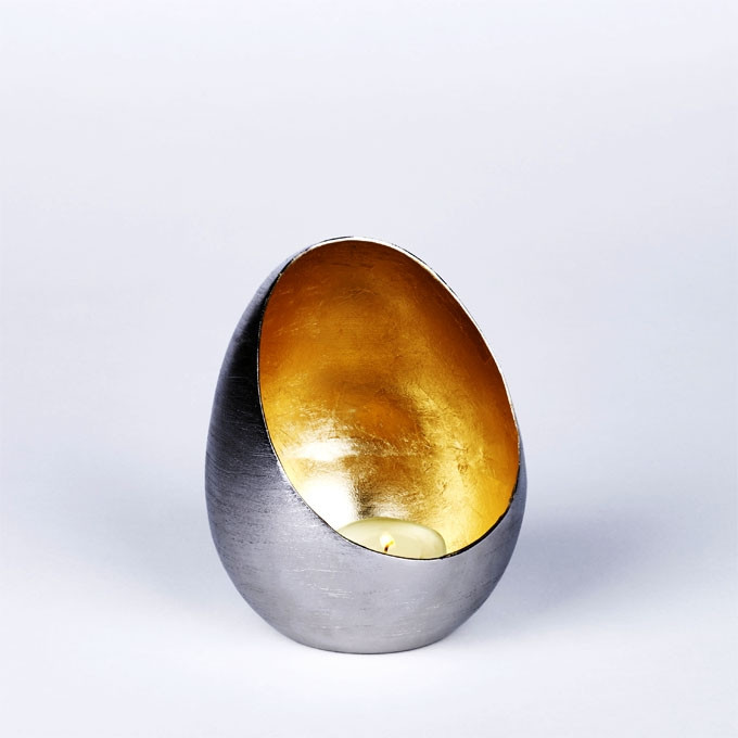 Lambert Windlicht Casati, Gold, klein