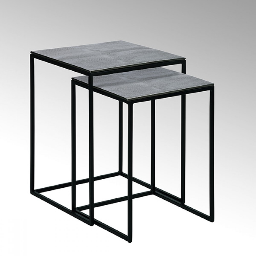 Lambert Beistelltisch Dagny, vernickelt