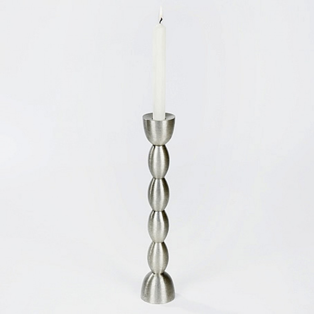 Lambert Kerzenleuchter Brancusi - Aluminium gebürstet