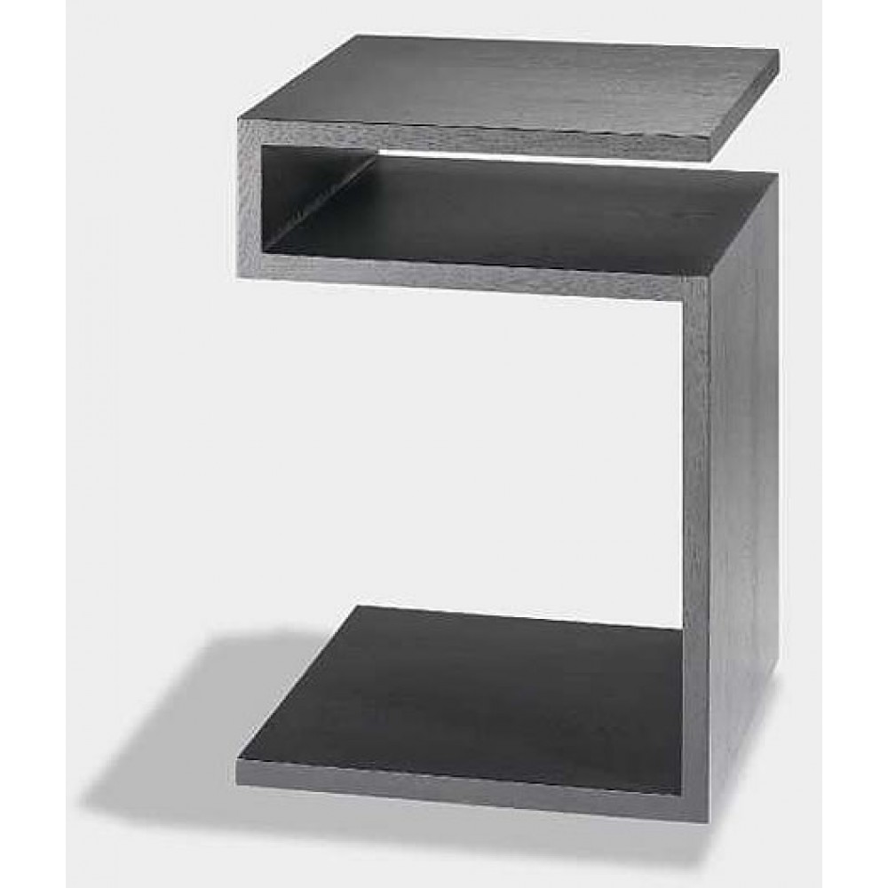 Lambert Beistelltisch Deposito - Eiche Schwarz 