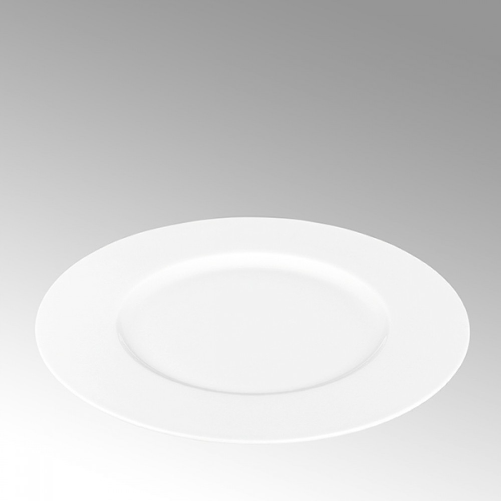 Lambert Frühstücksteller, Porzellan Serene - Weiß