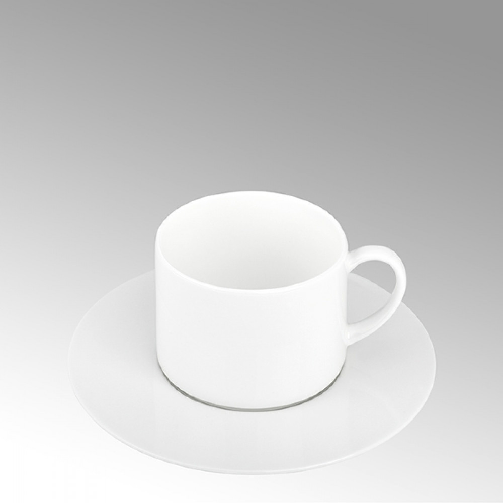 Lambert Teetasse / Kaffeetasse, Porzellan Serene - Weiß