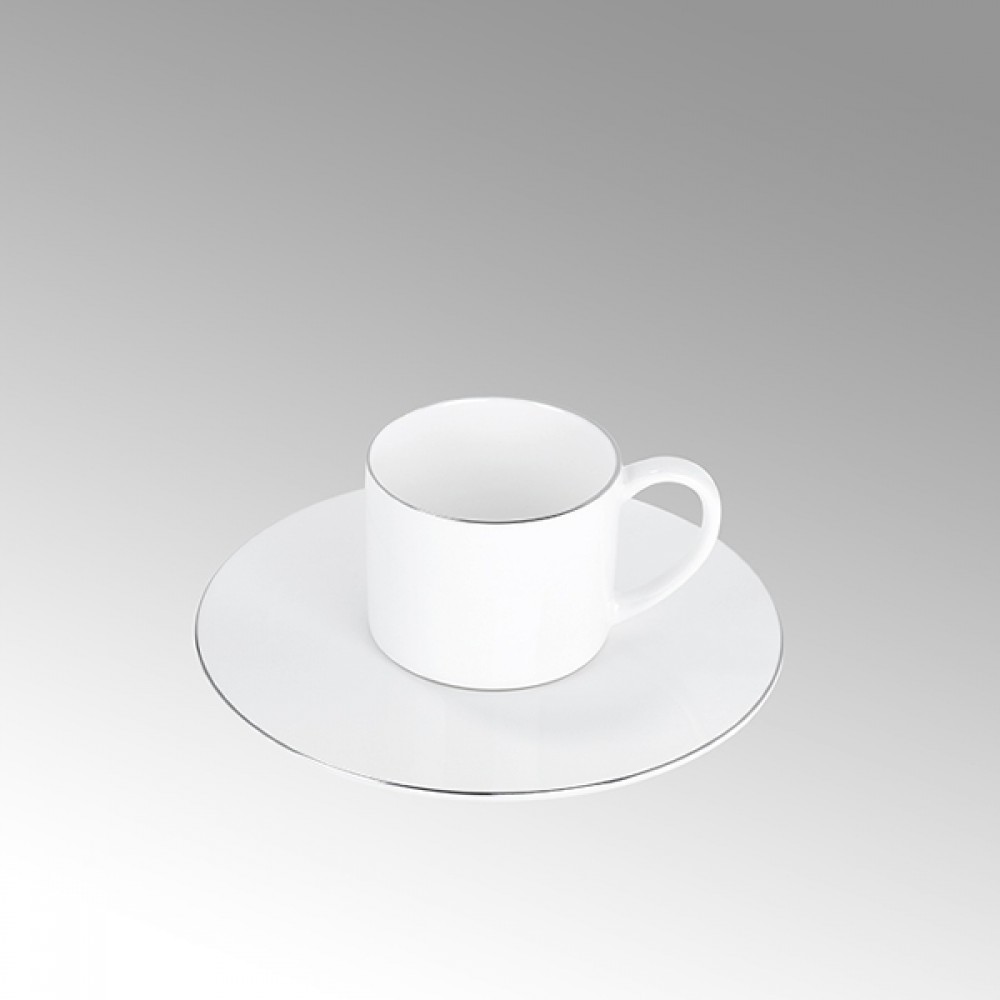 Lambert Espressotasse, Porzellan Serene - Platinumrand