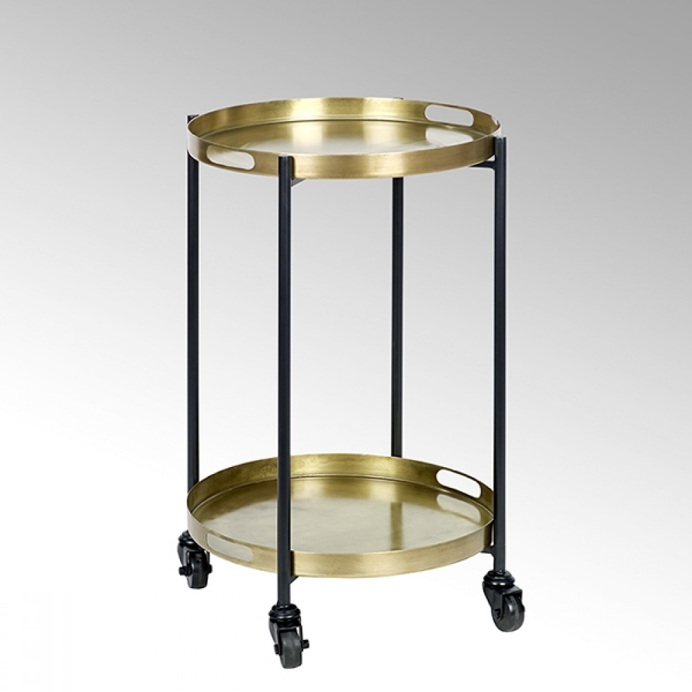 Lambert Servierwagen Valetto, Bronze Antik