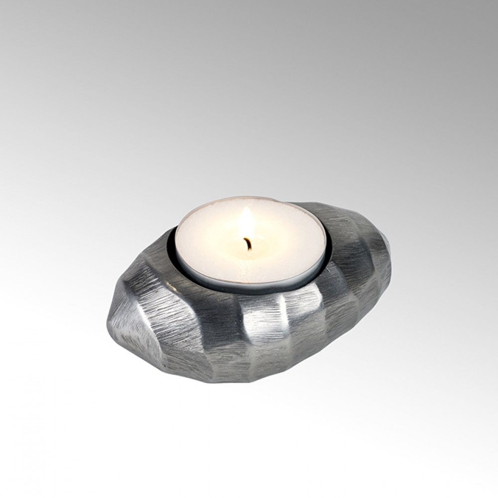 Lambert Teelichthalter Emilio, graphit, groß