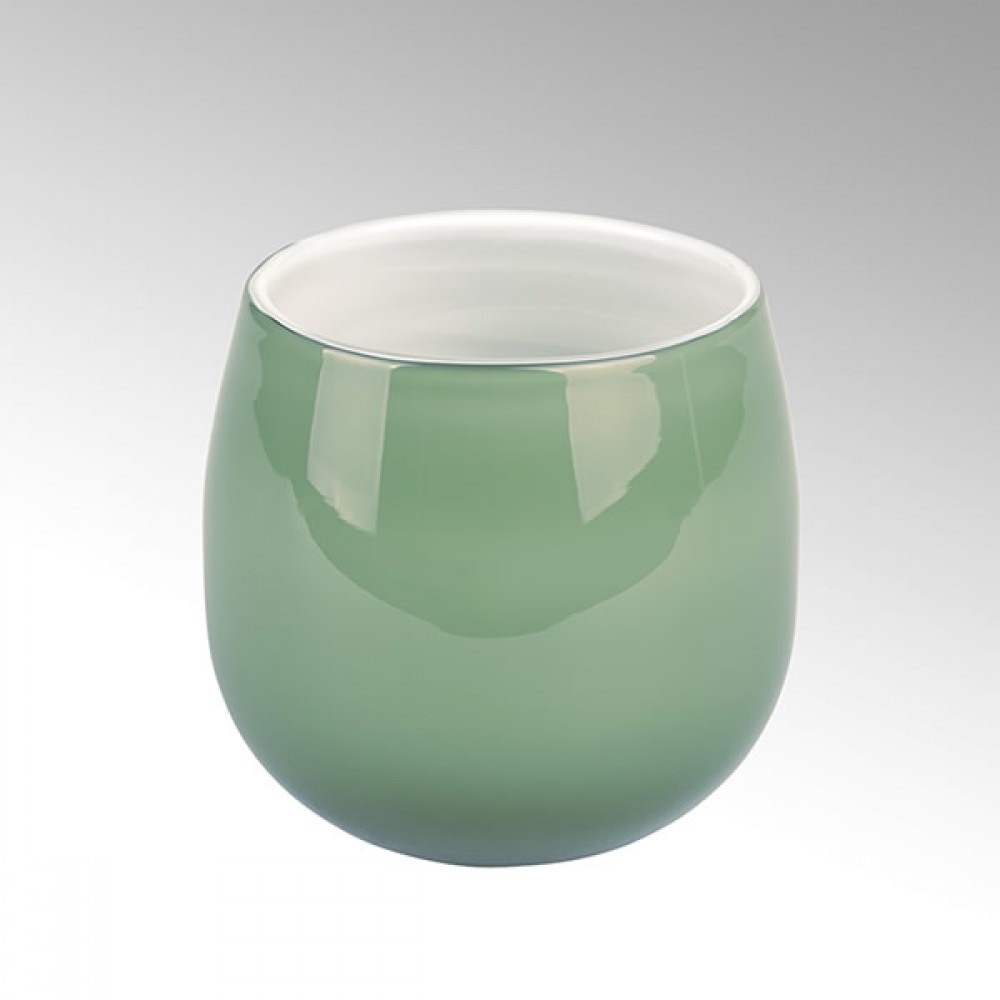 Lambert kleine Vase / Windlicht Pisano - Jade