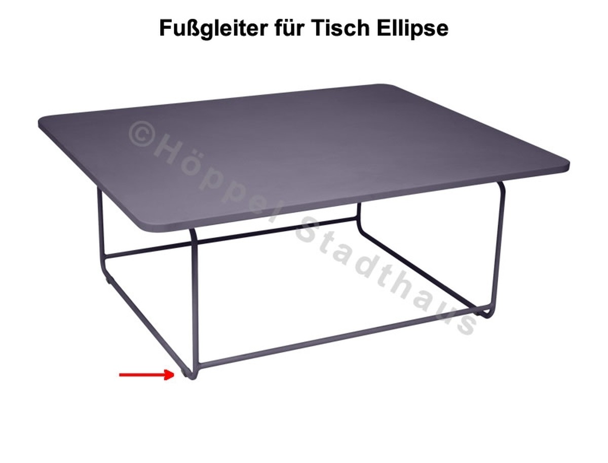 Fermob Fußgleiter für den Tisch Ellipse