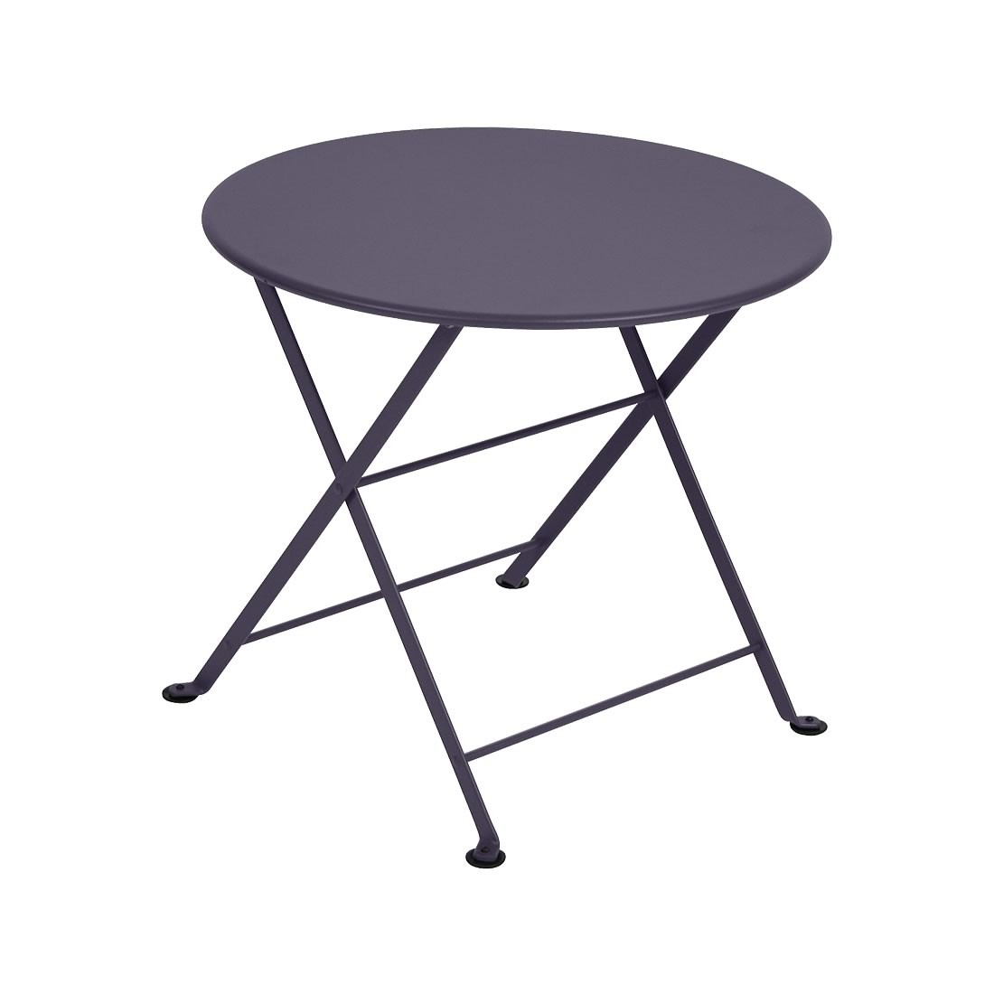 Fermob niedriger Tisch Tom Pouce, Ø 55 cm - Pflaume