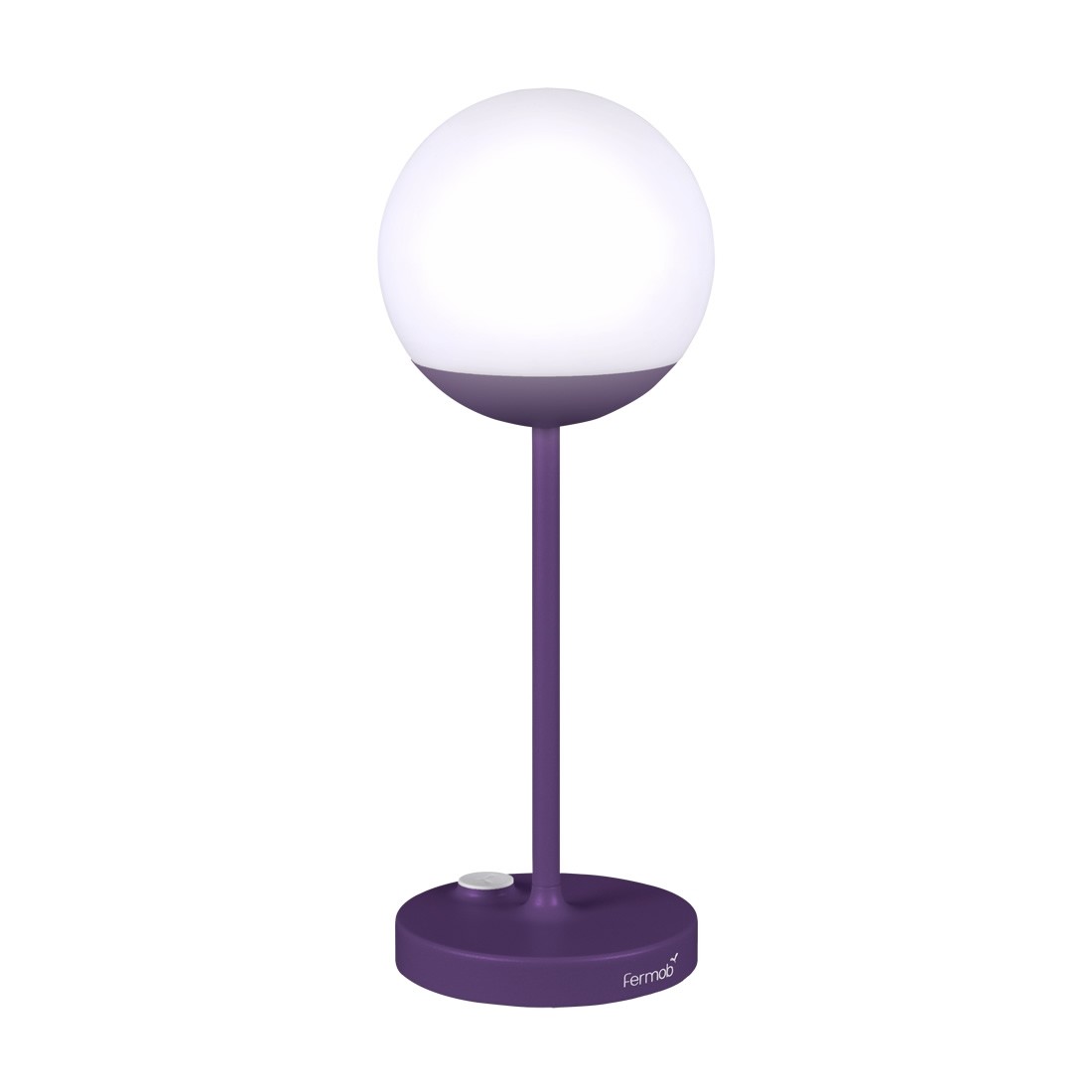 Fermob Lampe Mooon, Höhe: 40 cm - Aubergine