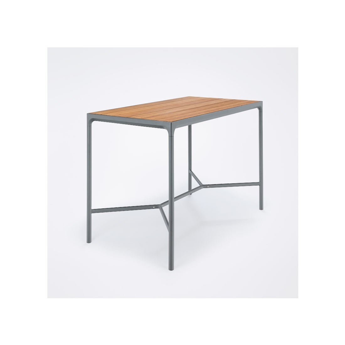 Houe Bartisch Four mit Bambus-Tischplatte - Grey