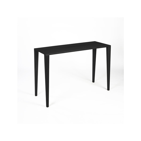 Lambert Konsole Aracol, Eiche massiv, schwarz