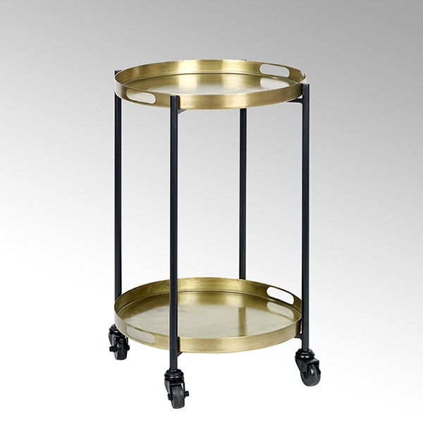 Lambert Servierwagen Valetto, Bronze Antik