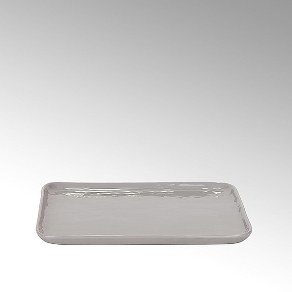 Lambert quadratischer Teller / Kuchenteller - Hartsteinzeug Piana