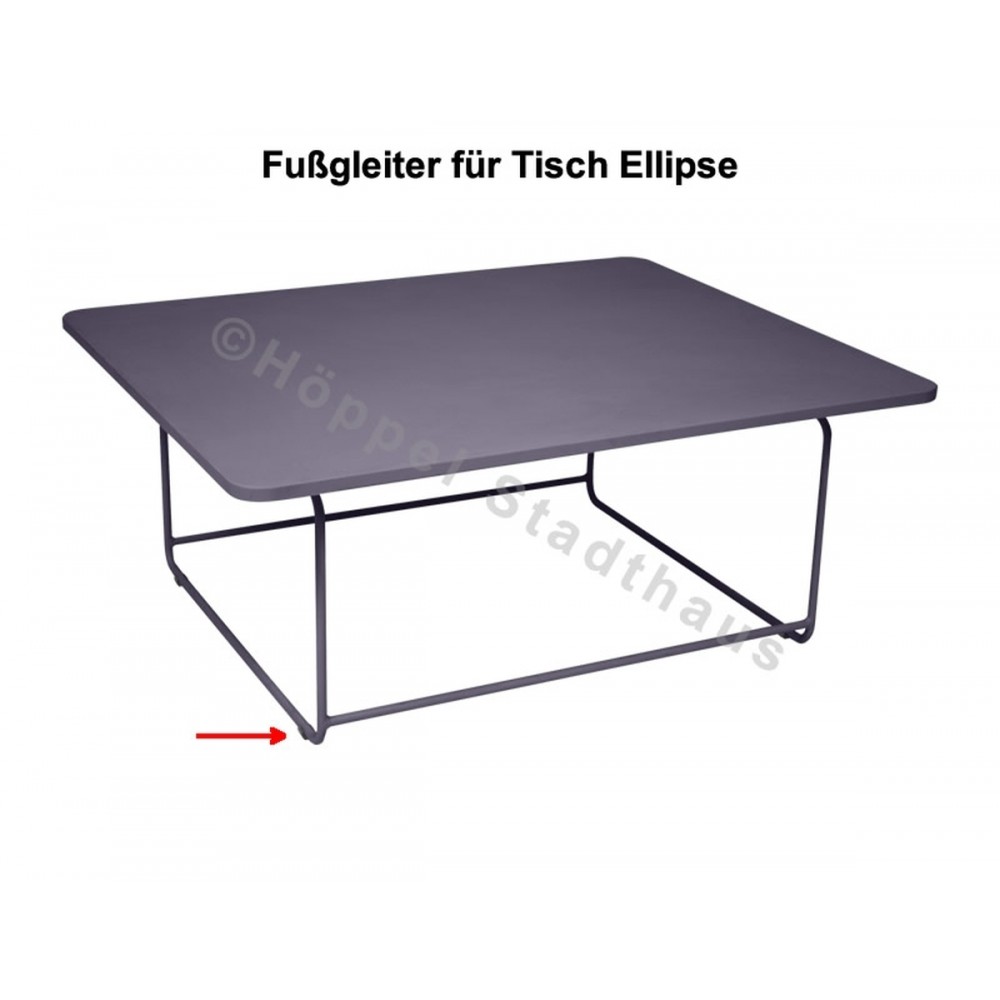 Fermob Fußgleiter für den Tisch Ellipse
