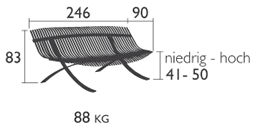 Fermob Bank Charivari