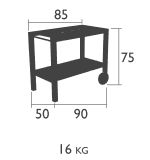 Fermob Beistelltisch Quiberon