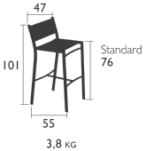 Fermob Barstuhl Costa