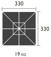 Fermob Sonnenschirm Easy Track
