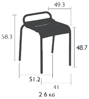 Fermob Hocker Luxembourg