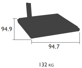 Fermob Sonnenschirmständer Maße