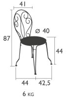 Fermob Kollektion Montmartre