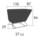 Fermob Ultrasofa Sessel