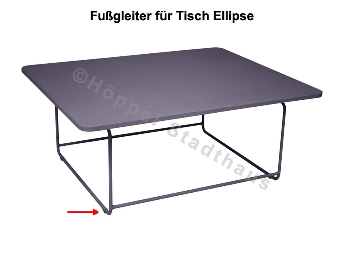 Fermob Fußgleiter für den Tisch Ellipse