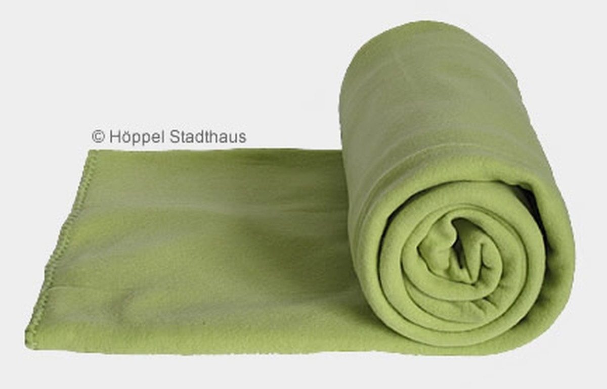 Fleecedecke - Grün