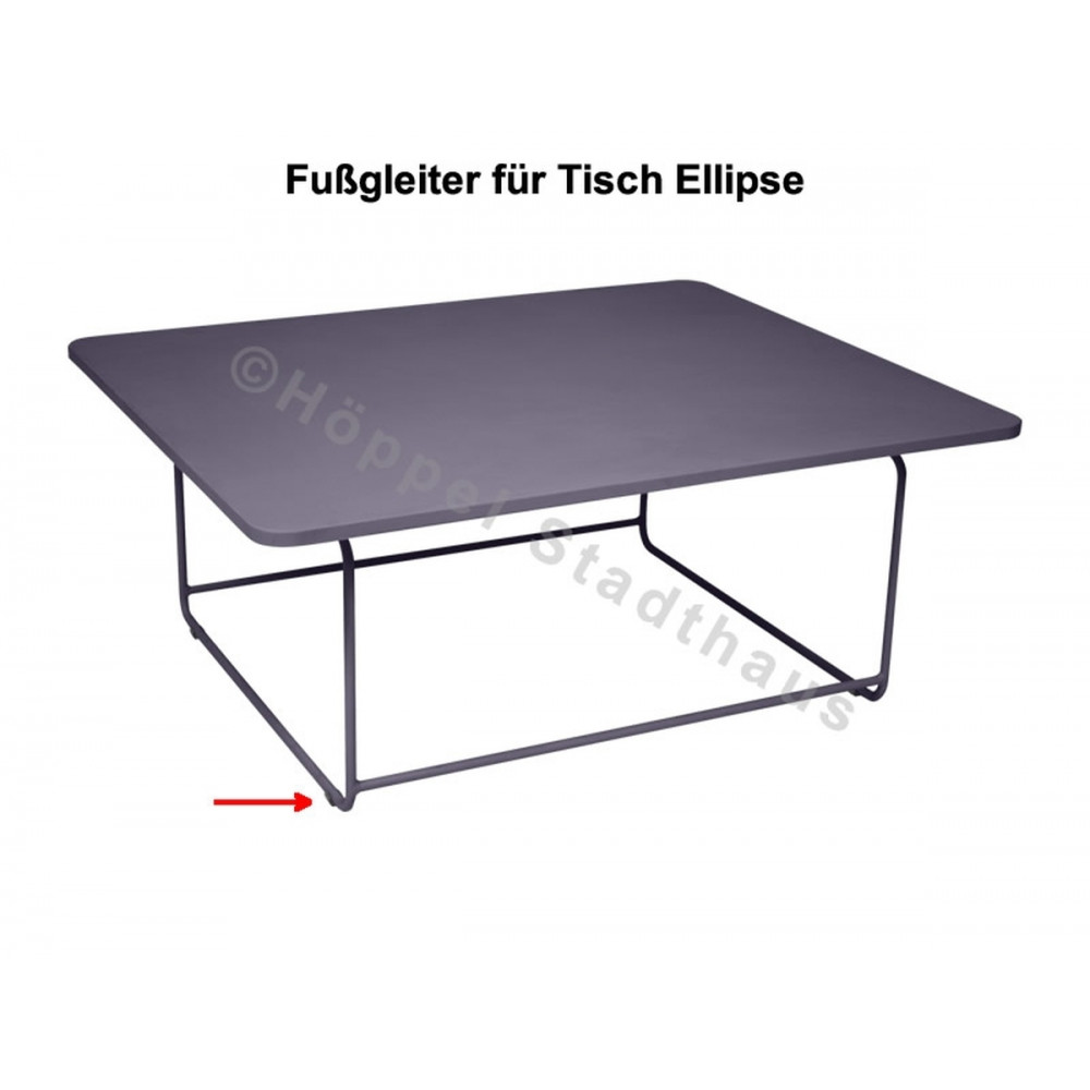 Fermob Fußgleiter für den Tisch Ellipse